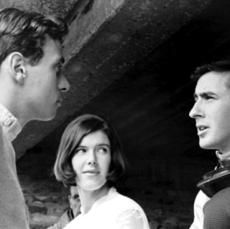 Avec Helen et Jackie Stewart dans les stands